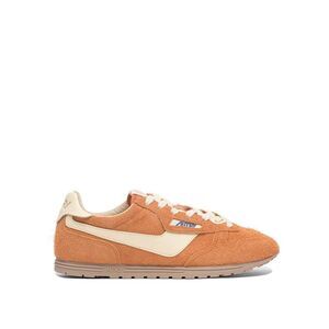 AUTRY Medalist Low Suede Sneakers Men ORANGE